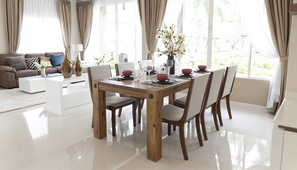 Designing the dining room in a modern way