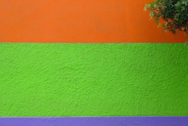Painting the wall: ideas for patterns, colors & stripes