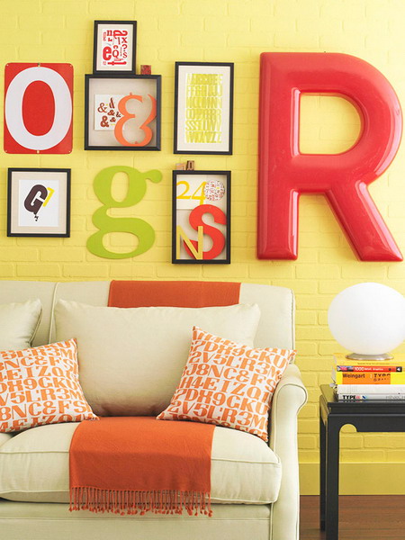 28 Ideas On How To Decorate Empty Walls