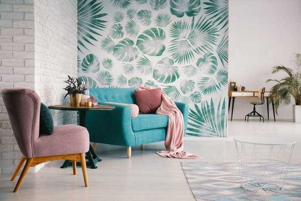 Wallpaper Trends For Living Room 2024